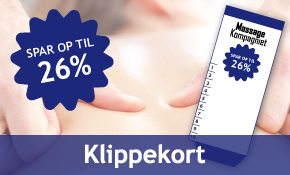 Klippekort til massage
