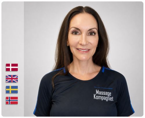 Profilbillede af Pernille, massagebehandler hos MassageKompagniet i København.